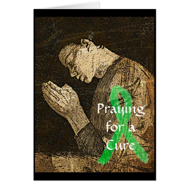 Praying for a Cure for All.. Card Lyme Disease (Front)