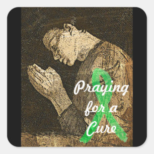 Praying for a Cure for Lyme Disease Sticker