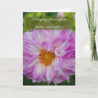 Praying for Comfort Card