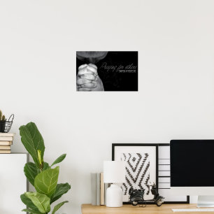 "Praying for others" Motivation Affirmation Poster