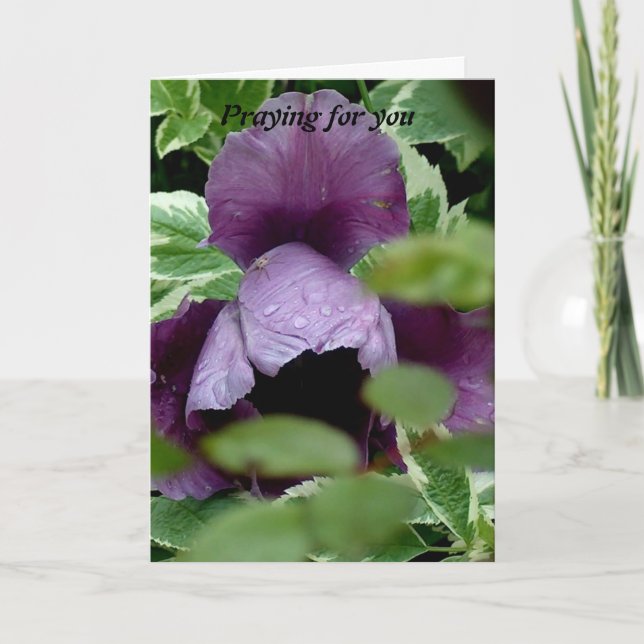 Praying for you card (Front)