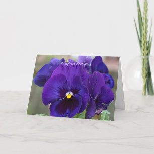 Praying for you card