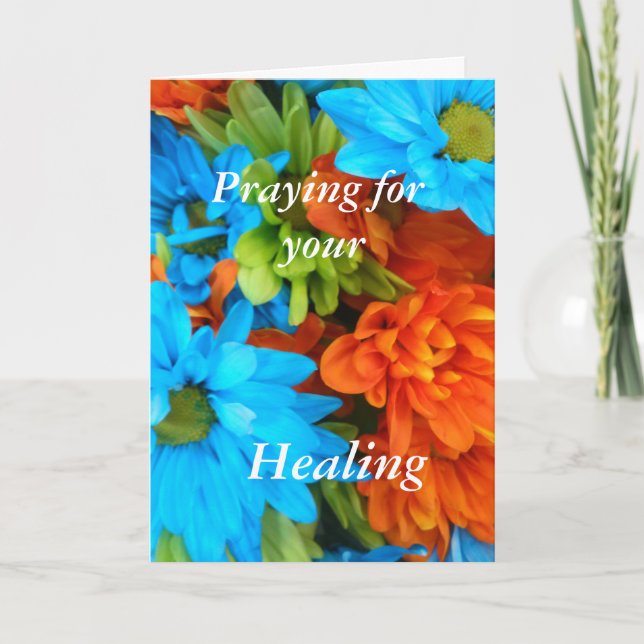 Praying for your Healing Card (Front)