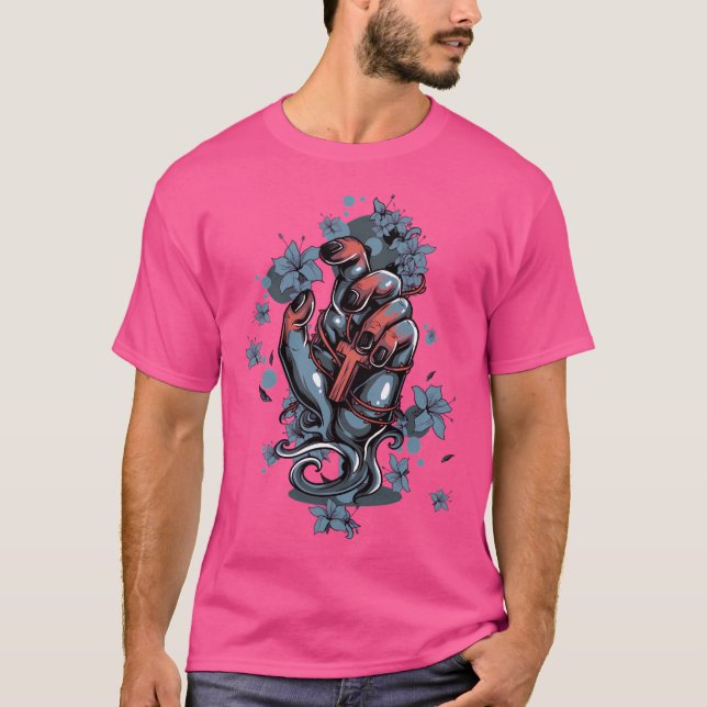 Praying Hand T-Shirt (Front)
