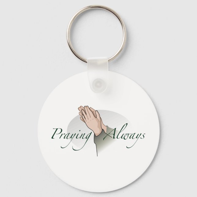 praying hands 4 key ring (Front)