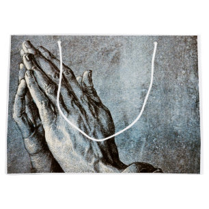 Praying Hands, Albrecht Durer Large Gift Bag