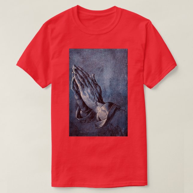 Praying Hands Albrecht Durer T-Shirt (Design Front)