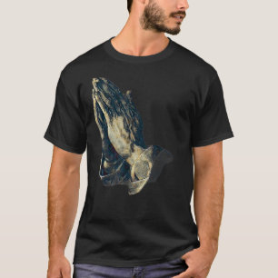 Praying Hands Amen Jesus 3 T-Shirt