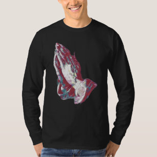 Praying Hands Amen Jesus_3 T-Shirt