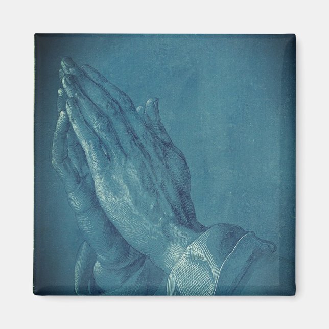 Praying Hands (by Dürer) Magnet (Front)