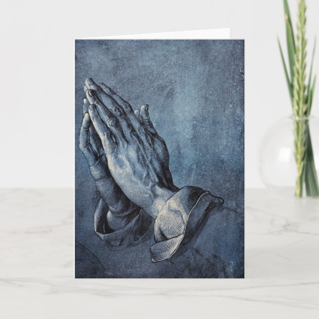 Praying Hands Card (Front)