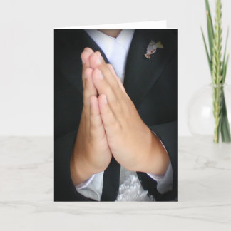 Praying Hands Card