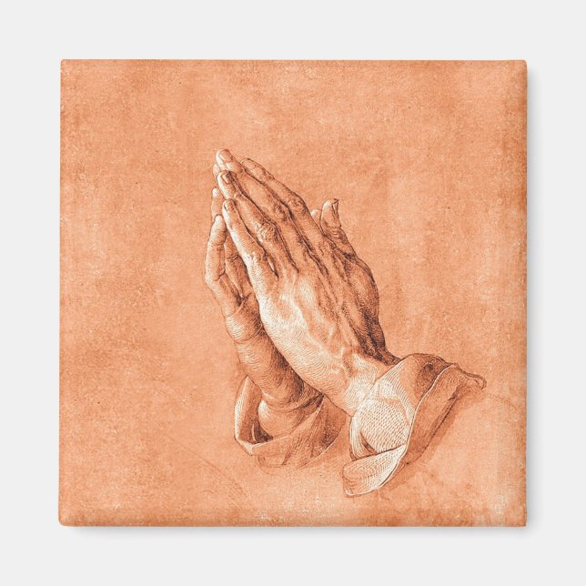 Praying Hands Magnet (Front)
