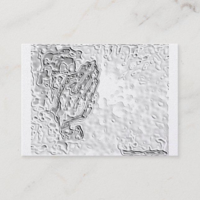 Praying Hands Pearl Business Card (Front)