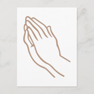 Praying Hands Postcard
