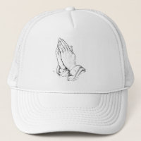 praying hands/white