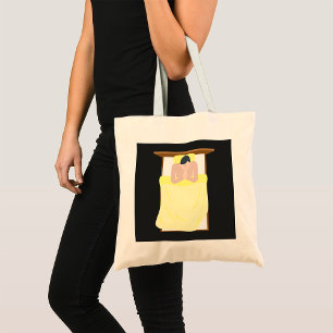 Praying In Bed Tote Bag