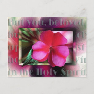 Praying in the Holy Spirit Postcard
