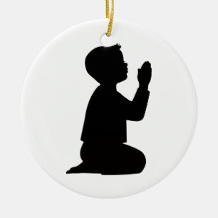 Praying Kids Ornament
