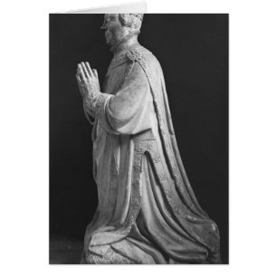 Praying kneeling figure of Duc Jean de Berry
