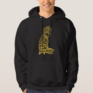 Praying Man Islam Symbol Cool Islamic Muslim Sign Hoodie
