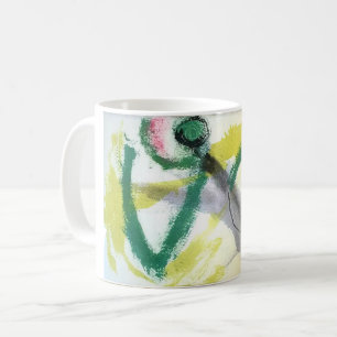 Praying Mantis Abstract Jeff Hankamer Artjunkhaus Coffee Mug