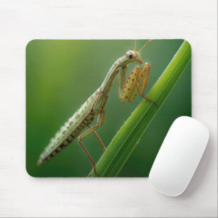 Praying Mantis Close-up Mouse Mat