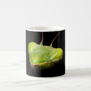 Praying mantis coffee mug