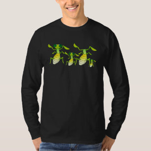 Praying Mantis Family Photo Sarcastic Bug T-Shirt