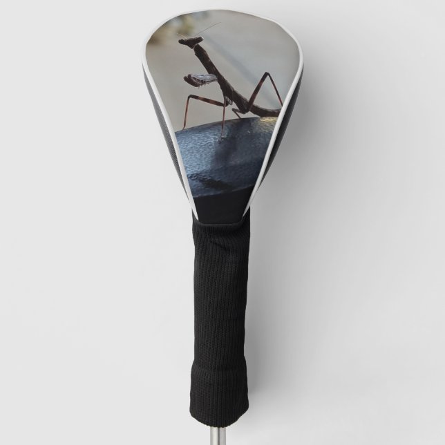 Praying Mantis Golf Club Cover (Front)