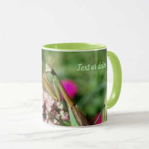 Praying Mantis Nature Personalised Mug