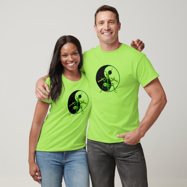 Praying Mantis Nunchaku T-Shirt (Unisex)