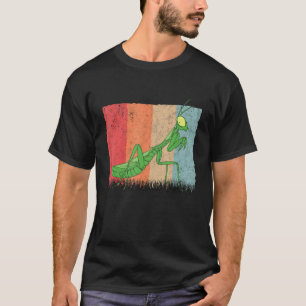 Praying Mantis Retro Mantis religiosa 1 T-Shirt