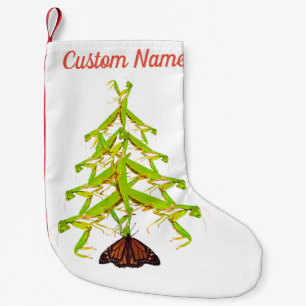 Praying Mantis Tree Weird Christmas Stocking