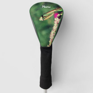 Praying Mantis Up Close Personalised  Golf Head Cover