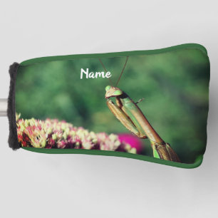 Praying Mantis Up Close Personalised   Golf Head Cover