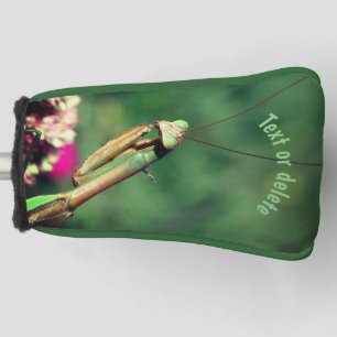 Praying Mantis Up Close Personalised Golf Head Cover
