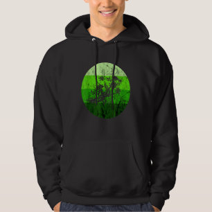 Praying Mantis Vintage Retro Green Insect Bug Hoodie
