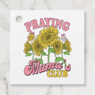Praying Mother Club Favour Tags