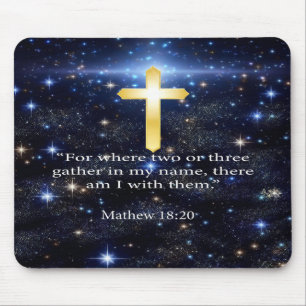 Praying Mouse Mat