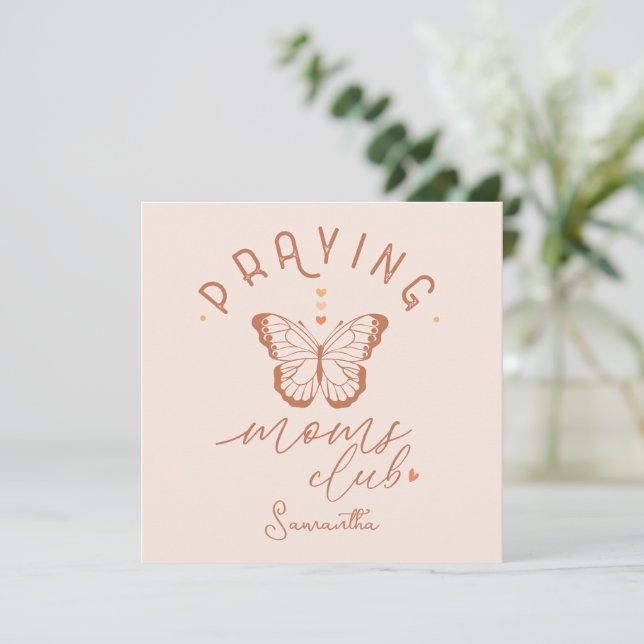 Praying Mum Club - Boho Butterfly (Standing Front)