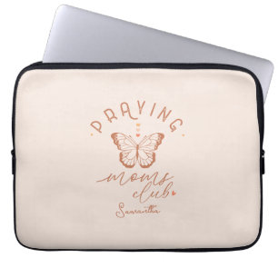 Praying Mum Club Laptop Sleeve