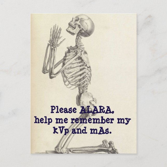 Praying to goddess ALARA. Postcard (Front)