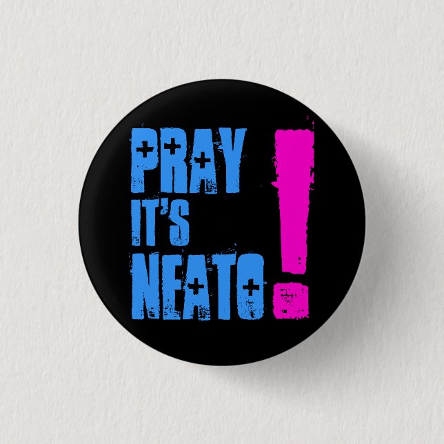 PrayItsNeato! 3 Cm Round Badge (Front)