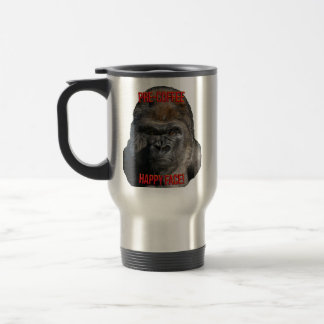 Pre-Coffee Happy Face! Travel Mug