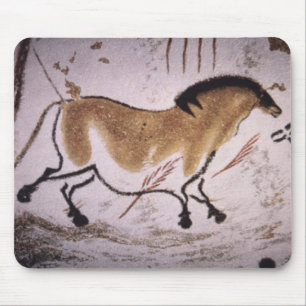 Pre-historic Horse Mouse Mat