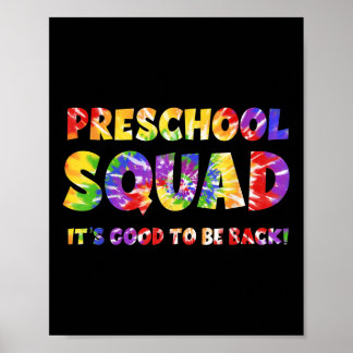 Pre-k Back To School 2021 Girls Boys Teacher Presc Poster