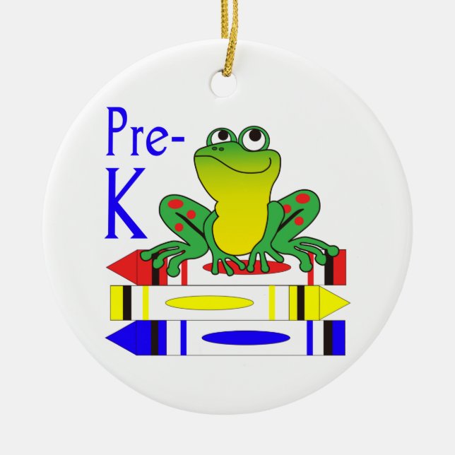 Pre-K Ceramic Tree Decoration (Front)
