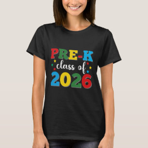 Pre-k Cl Of 2026 Graduation Summer For Preschool K T-Shirt