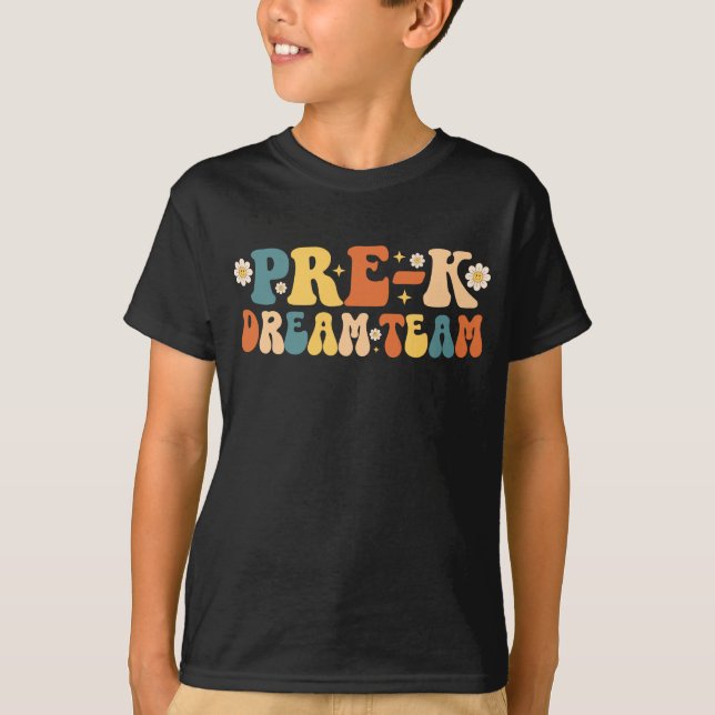 Pre-k Dream Team T-Shirt (Front)